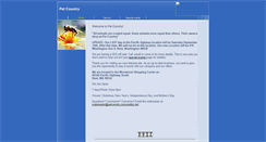 Desktop Screenshot of petcountry.comcastbiz.net