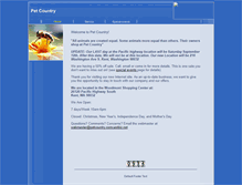 Tablet Screenshot of petcountry.comcastbiz.net