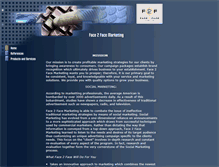 Tablet Screenshot of f2f.comcastbiz.net