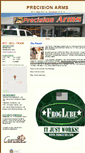 Mobile Screenshot of precisionarms.comcastbiz.net
