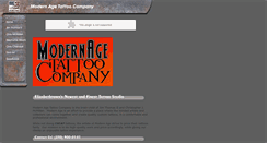 Desktop Screenshot of modernagetattoo.comcastbiz.net