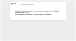 Desktop Screenshot of comcastbiz.com