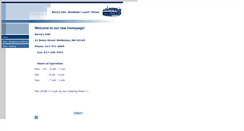 Desktop Screenshot of barrysdeli.comcastbiz.net