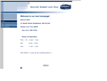 Tablet Screenshot of barrysdeli.comcastbiz.net
