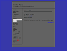 Tablet Screenshot of desktoprepair.bearriverpcrepair.comcastbiz.net
