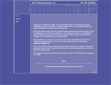 Tablet Screenshot of americansecurity.comcastbiz.net