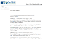 Desktop Screenshot of coralreefmed.comcastbiz.net