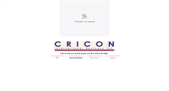 Desktop Screenshot of cricon.comcastbiz.net