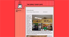 Desktop Screenshot of donutshopcafe.comcastbiz.net