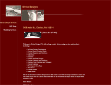 Tablet Screenshot of divinedesigns.comcastbiz.net